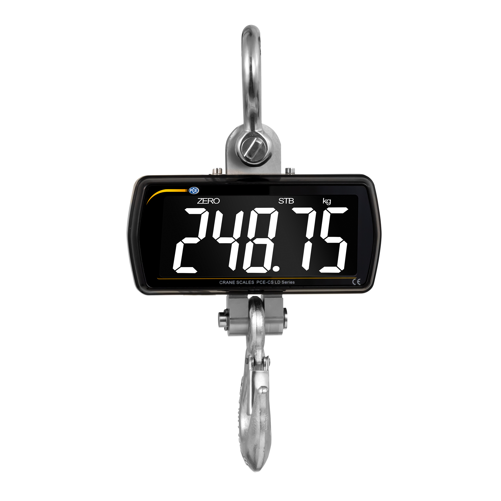 PCE Crane Scale — 300kg/661lbs. Capacity, 1% Accuracy, Model# PCE-CS 300LD